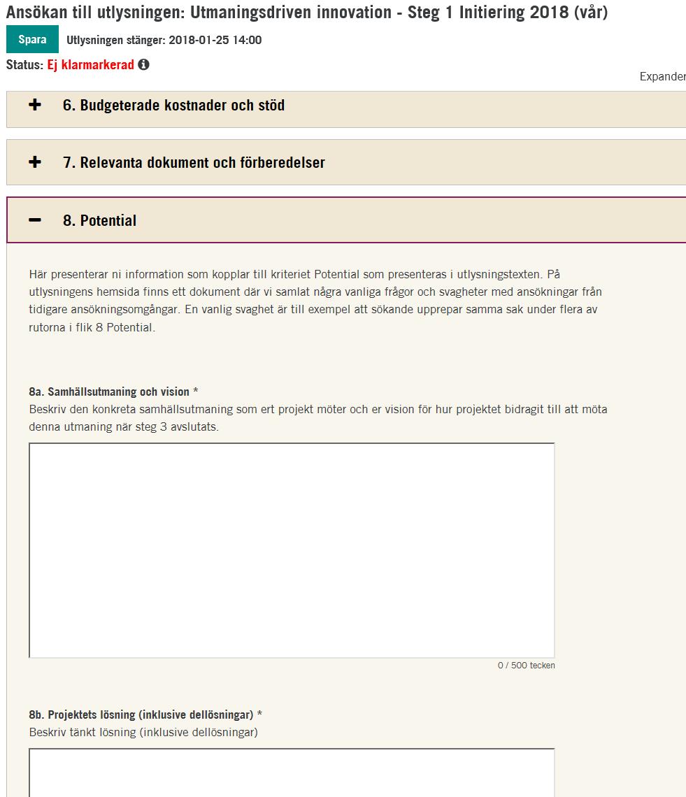 Potential Kan ni presentera samhällsutmaningen för någon som inte är så insatt på max 60 sekunder? Vad är innovationen? Kan den skalas upp och spridas?