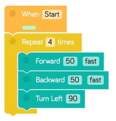 Övning 4 Dans med Dash Att använd loopar Lektionsmål: Målet för en bra programmerare är att skriva ett program som är en kort, tydlig och så effektiv som möjligt.