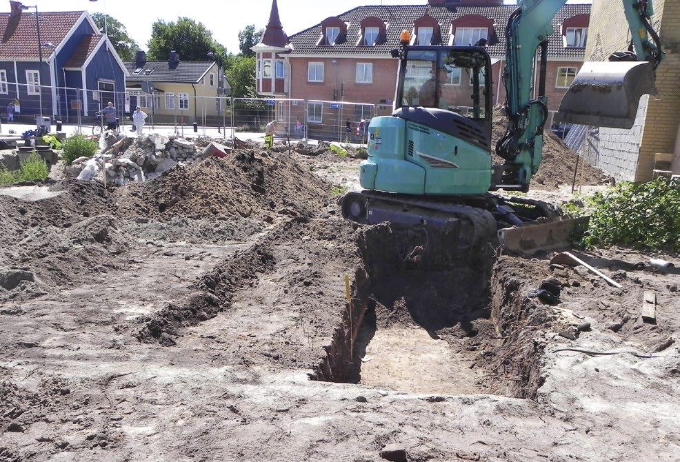 Boden vid Borgmästaregatan. Spår av 1700-talsgård i Varberg 11 Figur 5a.