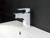westerbergs tvättställsblandare sid. 66 67 Motion Blandare modern kvadratisk design. Med keramisk insats. Finns även som badkarsblandare. Pop-up ventil ingår.