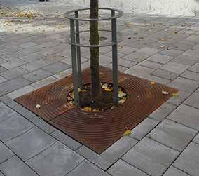 Luftningsbrunnen är utrustad med ett sandfång för att möjliggöra regelbunden rengöring samt hål i botten. Beräkna en luftningsbrunn per träd. Luftningsbrunn AMA PDY.