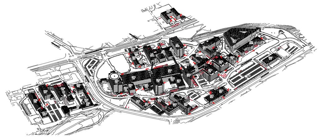 3. Objektbeskrivning Nedan följer först en allmän objektbeskrivning av Akademiska barnsjukhuset i Uppsala. Därefter görs en närmare beskrivning av akutintaget och akutmottagningen.