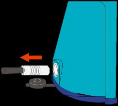 Dra alltid ur nätkabeln innan utrustningen rengörs eller desinficeras (fig. 1)! Dra ut kontakten ur vägguttaget (AC 100 240V).