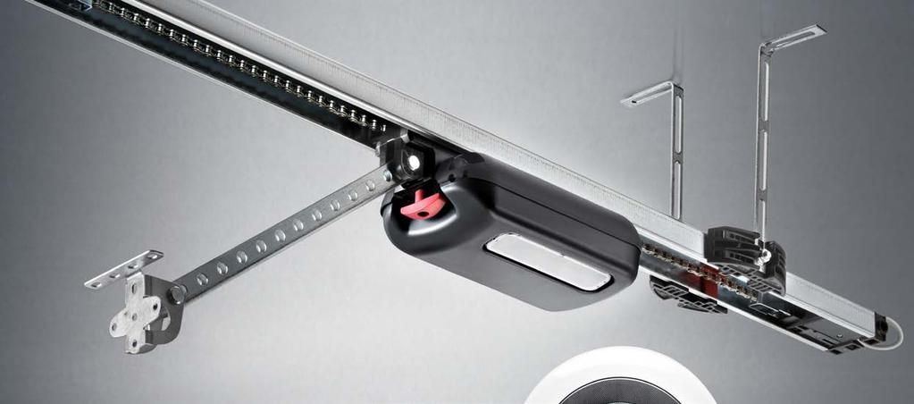inbrottsförsök Backup-batteri som tillval (för ev strömavbrott) Magnetlås som tillbehör till motorn.