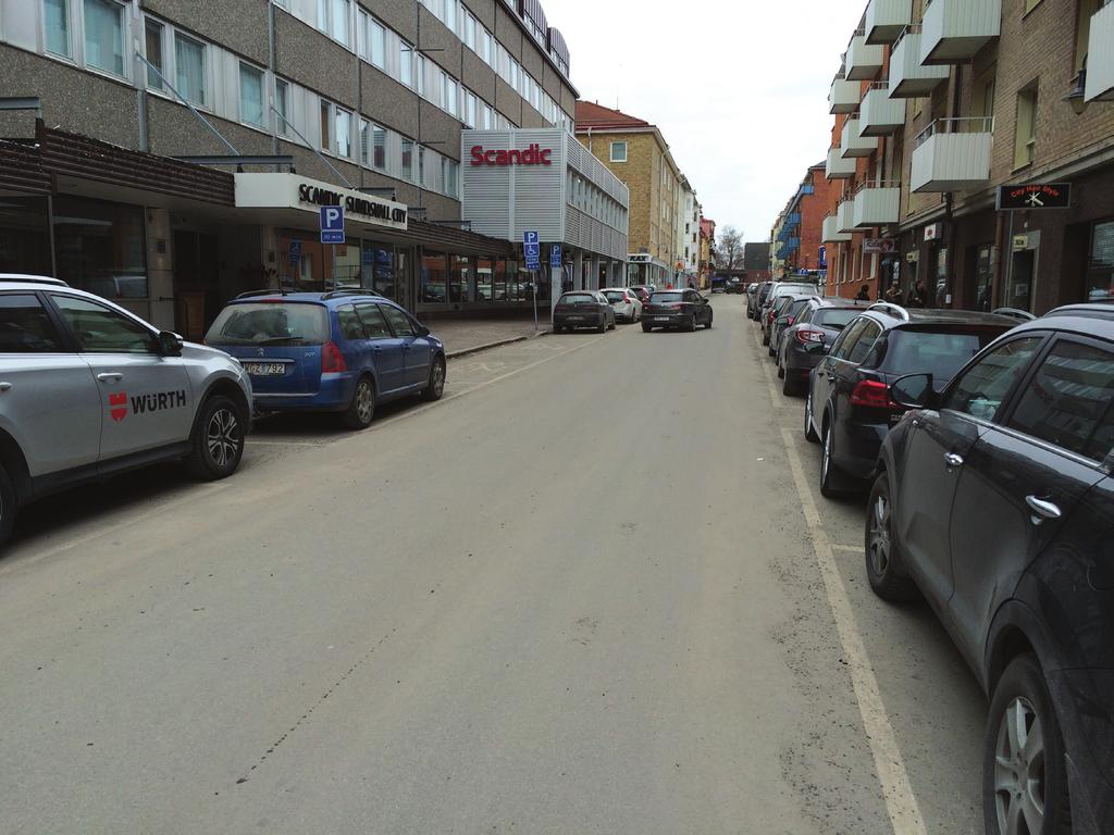 2. Nuläge I Sundsvall har vi gott om bilparkeringar och ont om cykelparkeringar i de centrala delarna av staden. Idag styr vi inte tillräckligt de korta respektive långa besöken till rätt parkering.