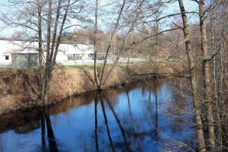 Halsjön - Hyndekulla området Kallinge i stort kan sägas bestå av fyra delar; den nordvästra delen på deltaplanet, den sydvästra som utgörs av en sluttande förfront till deltaplanet, Ronnebyåns