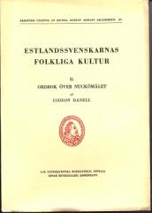 Nils Tiberg 90 Ordbok över Nuckömål Förf.