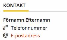 Sida 12 av 13 Länklistan är en lista med länkar som presenteras med en pil framför. Det är en egen punktlista som heter "Länklista".