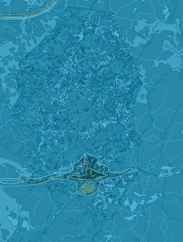 Figur 116 Beräknade årsmedelvärden av