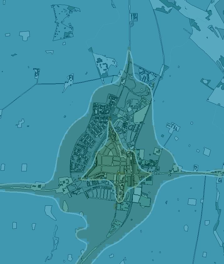 Figur 147 Beräknade årsmedelvärden av
