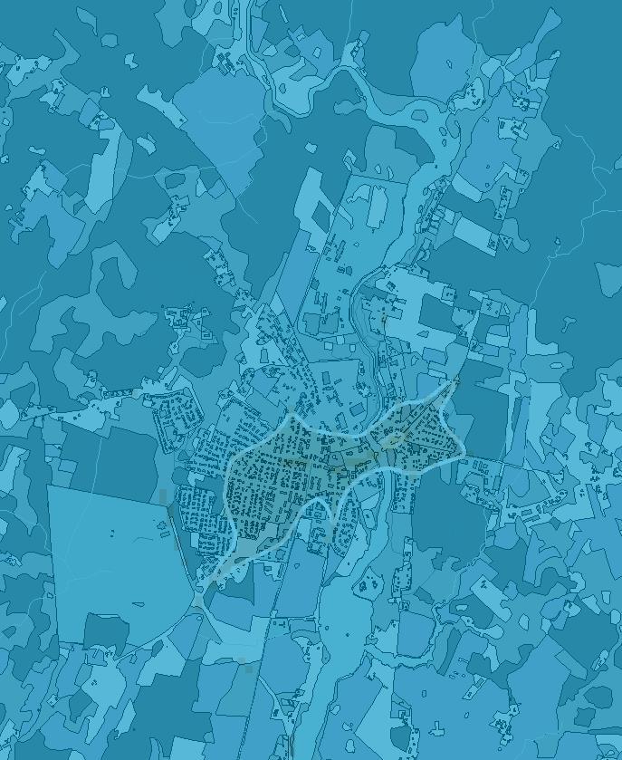 Figur 201 Beräknade årsmedelvärden av