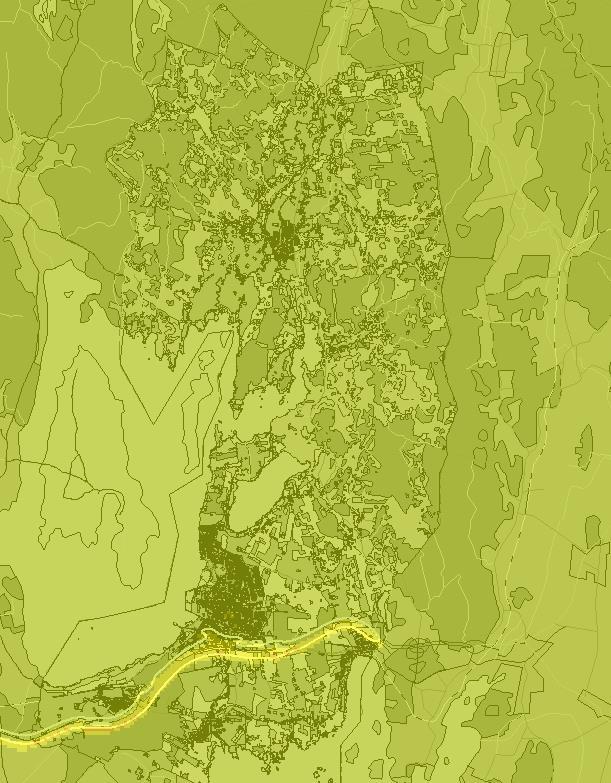 Beräknade halter (årsmedelvärde) av partiklar (PM 10 ) ligger på 13-15 g/m 3 i Bromölla tätort (urban bakgrund). Halterna ligger under normen samt den nedre utvärderingströsklen.