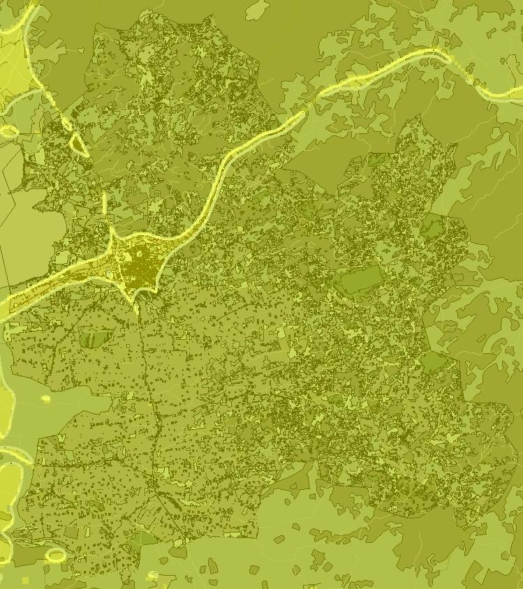 Beräknade halter (årsmedelvärde) av partiklar (PM 10 ) ligger på 13-15 g/m 3 i Hörby tätort (urban bakgrund). Halterna ligger långt under normen samt den nedre utvärderingströsklen.