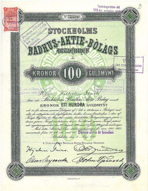 vf 450 Nr 3 Lundsbrunns AB, 500 kr, 1897, Lundsbrunn,