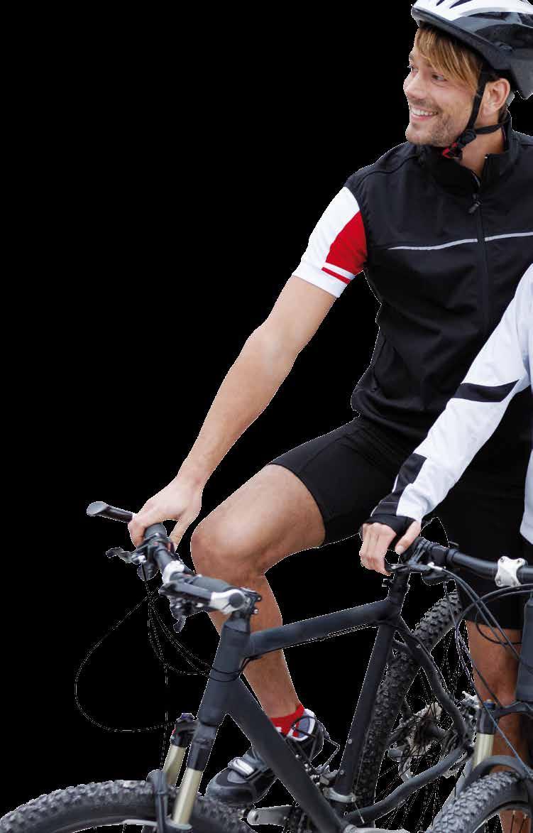 JN 457 Herrväst Bike JN 456 Damväst Bike B 3XL Funktionell cykelväst