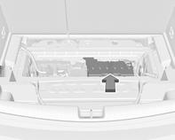232 Bilvård Bilbatteri Bilbatteriet är placerat i bagageutrymmet under golvluckan bakom baksätet. Bagagerumsmellanskiva 3 81. Det finns kopplingspunkter för start med startkablar i motorrummet.