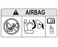 Stolar, säkerhetsfunktioner 59 Utför inga ändringar på airbagsystemet eftersom bilens typgodkännande i så fall upphör att gälla. Kontrollampa v för airbagsystem 3 110.