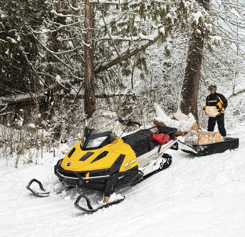 TUNDRA TUNDRA XTREME LÄTT OCH SMIDIGT TRANSPORTMEDEL som tar dig nästan vart som helst och som klarar de flesta jobben. Letar du efter något att leka med i djupsnö?
