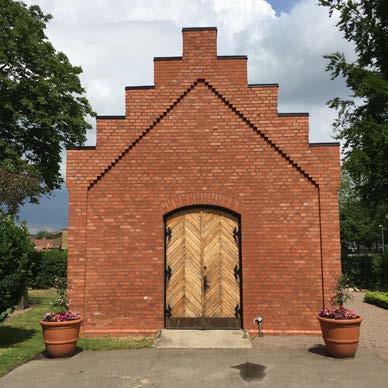 Prästkragen i Bjuv Området Freden byggdes mellan 1916-20.