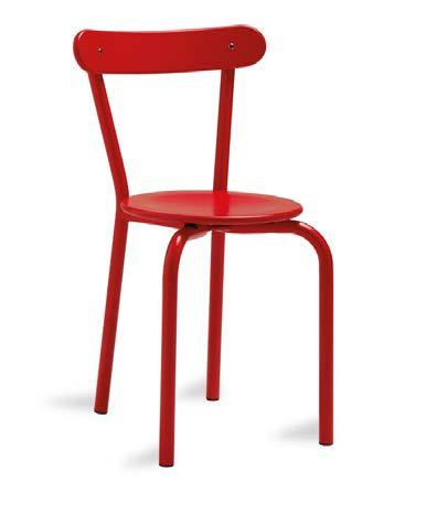 STOLAR City Stabil och stapelbar stol, passar för t.ex. café och lunchmiljöer. Finns även som barstol.