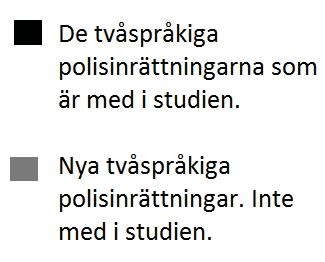 26 Acta Wasaensia Egentliga Finland och Polisinrättningen i Östra Nyland. Efter att materialet samlades in i slutet av år 2013 med enkäter har PORA III reformen trätt i kraft.