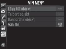 3 Välj en meny.