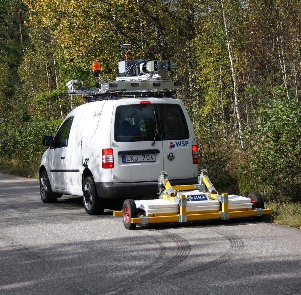 georadar för status bedömning av
