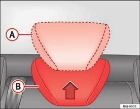 14 Säker körning Bakre nackskydd Observera Följ instruktionerna för inställning av nackskydden.
