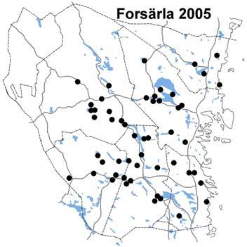 tiva trend 2004. Denna trend verkar hålla i sig och med 64 sjungande fåglar är arten nere på samma nivå som i början på seklet. Robert Lindberg liga biotoper vara ockuperade.