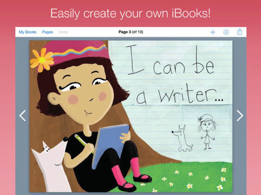 Skapa med ipaden Använd appen Book Creator för att skapa en e-bok. Lägg in bilder och text. Låt barnen få lägga på röster och ljudeffekter som förstärker berättelsen. 3.