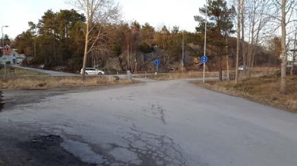 Detaljplan för Del av kv Sadelmakaren Mellbyvägen Ringvägen gång-/cykelvägen mot nordost Gång- och cykelvägar österut, till vänster längs Ringvägen och till höger upp mot Ryttargången Kollektivtrafik