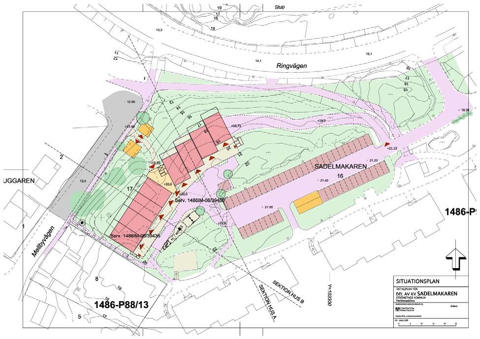 Detaljplan för Del av kv Sadelmakaren 4.