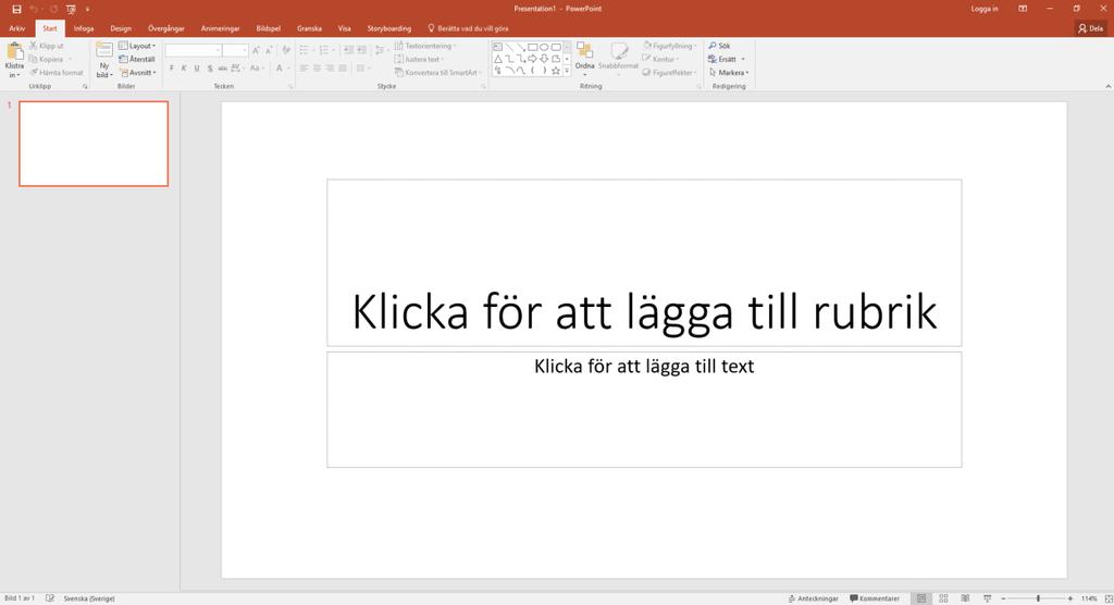 1. Introduktion Microsoft Microsoft Powerpoint 1 är ett presentationsprogram från Microsoft och ingår i programsviten Microsoft Office.