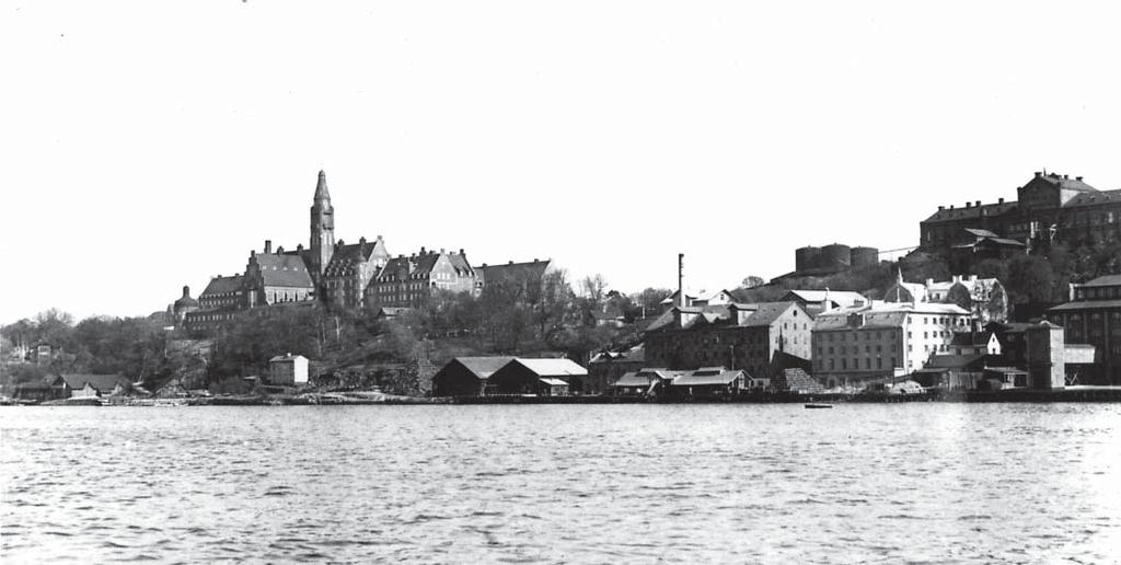 Svenska oljeslageriaktiebolaget, foto från omkring 1945.