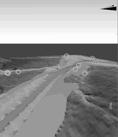 5. Tryck på funktionsknappen OK. Dölja info på 3D-kortet Du kan välja att dölja viss info på 3D-kortet, så att bilden inte blir så klottrig.