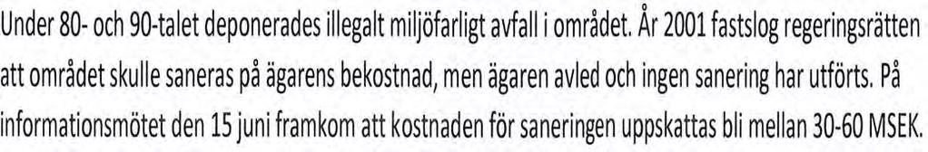 redan befintliga området intill.