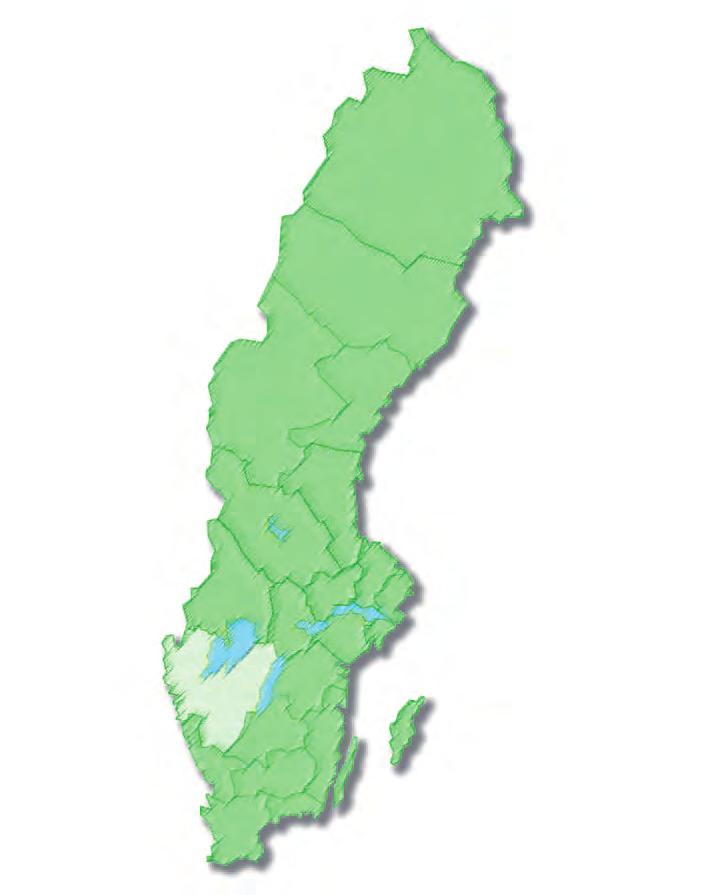 Västra Götalandsregionen BD AC Z Y X W C S U AB T D E O F H I N G K M Karta över landstingen och regionerna i Sverige där länsbokstäverna är inskrivna.