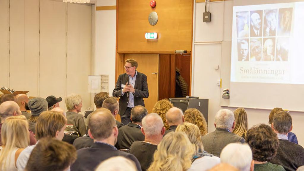 Att bygga företag utifrån klassiska småländska värderingar... Att bygga sitt företag utifrån småländska värderingar är en utgångsplunkt för oss förklarade Joakim Stenqvist.