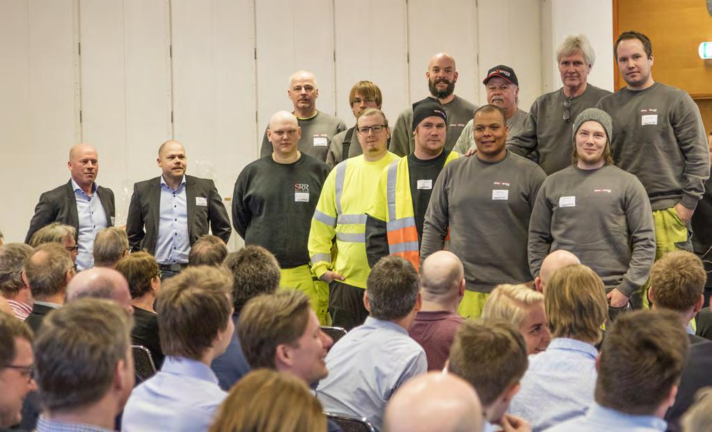 Regionrådet Rune Backlund pekade på järnvägen som möjligheternas bransch och betonade