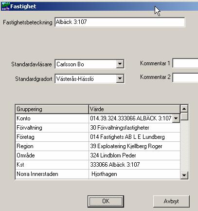 Därefter klickar du på aktuell Gruppering under Värde