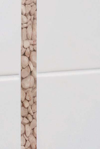 serie smart blank- och mattglaserade kakelplattor lister av natursten och komposit *
