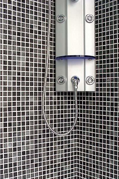 serie mosaico glasmosaik med slät
