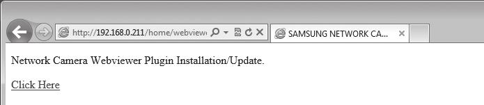web viewer Installera STW WebViewer Plugin Om du ansluter till en kamera för första gången ser du installationsmeddelandet.