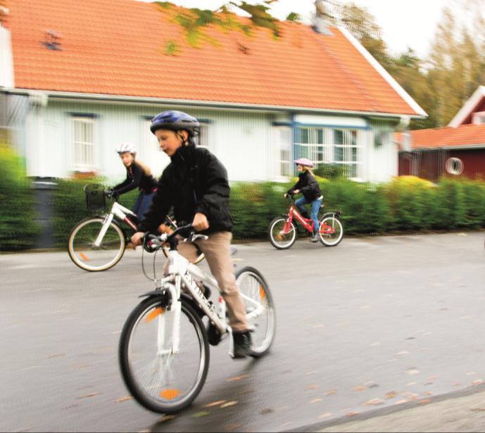 8. Infrastruktur Säkra gång- och cykelstråk, framförallt målpunkter riktade till