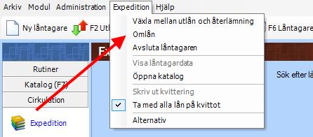 Bocka för Behåll låntagarhistorik och välj hur många dagar historiken ska visas i exemplardetaljerna.