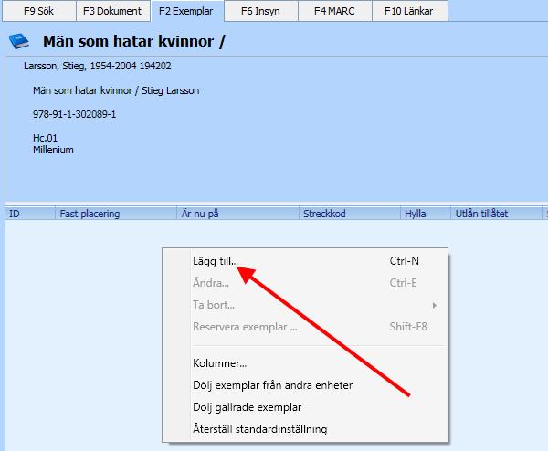 Det senare förutsätter att samma ISBN-nummer finns i MARC-fält 020 i båda posterna.