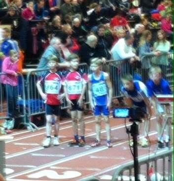 Mackan på 600m - inte nog med att det blev guld, det blev även mästerskapsrekord
