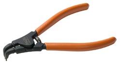 Precisionsbearbetade, raka spetsar. PVC-belagda skänklar. DIN 5256 A.