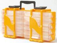 Förvaringsboxar 10 st Förvaringsboxar i plast. Set bestående av 10 stycken, små förvaringsboxar.