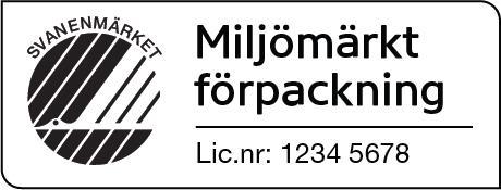 Tillverkaren kan välja den variant som passar bäst, men Nordisk Miljömärkning förordar variant A.